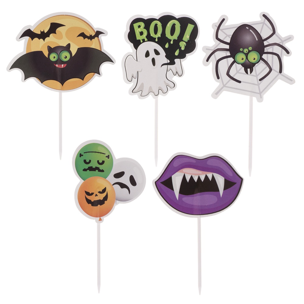 Toppers para Dulces Halloween 100 ud