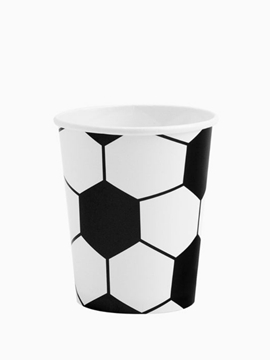 Juego de 10 vasos fútbol 270ml