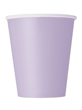 Juego de 8 Vasos Lilas