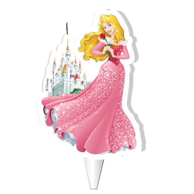 Vela de cumpleaños Princesa Aurora