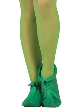  Zapatos Verdes de Elfo o Duende Látex