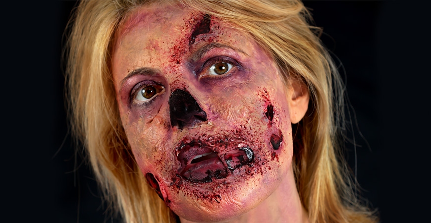 encanto Actor aventuras ▷ Maquillaje Zombie Halloween Paso a Paso - Blog ⭐Miles de Fiestas⭐